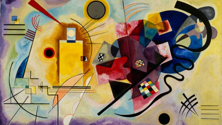 Amarillo Rojo Azul 1925 Wassily Kandinsky