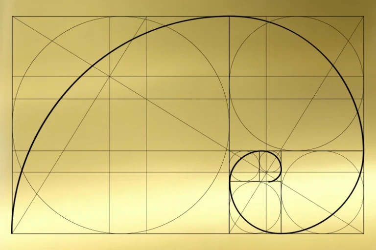 Espiral basada en la proporción aurea