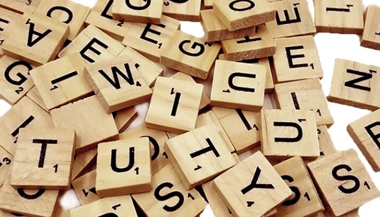fichas del scrabble