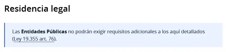 ley que limita la posibilidad de exigir requisitos adicionales a un tramite en Uruguay